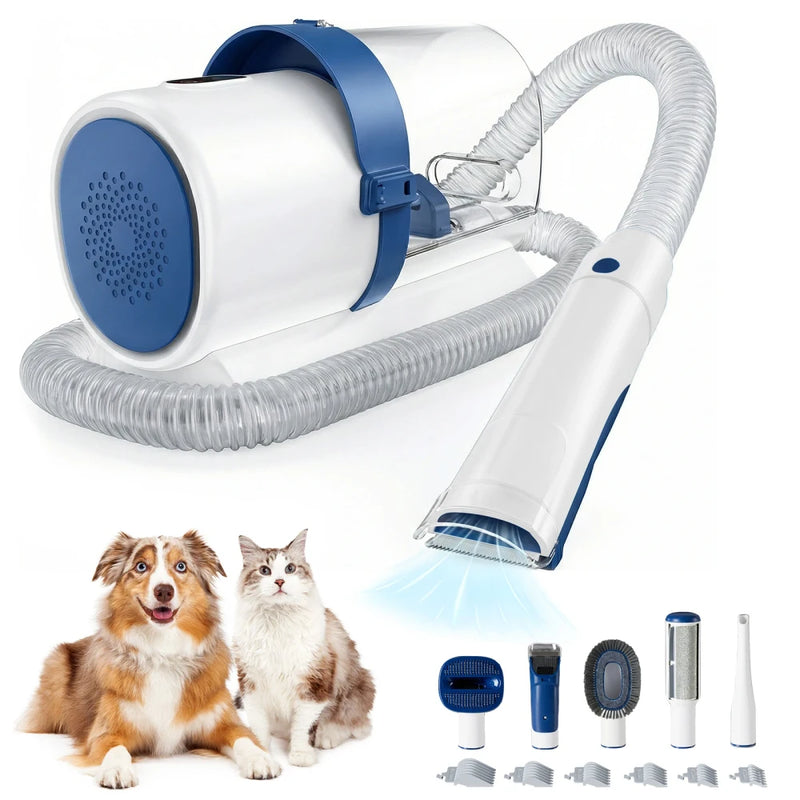 5-in-1 Cordless Pet Grooming Vacuum