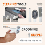 5-in-1 Cordless Pet Grooming Vacuum