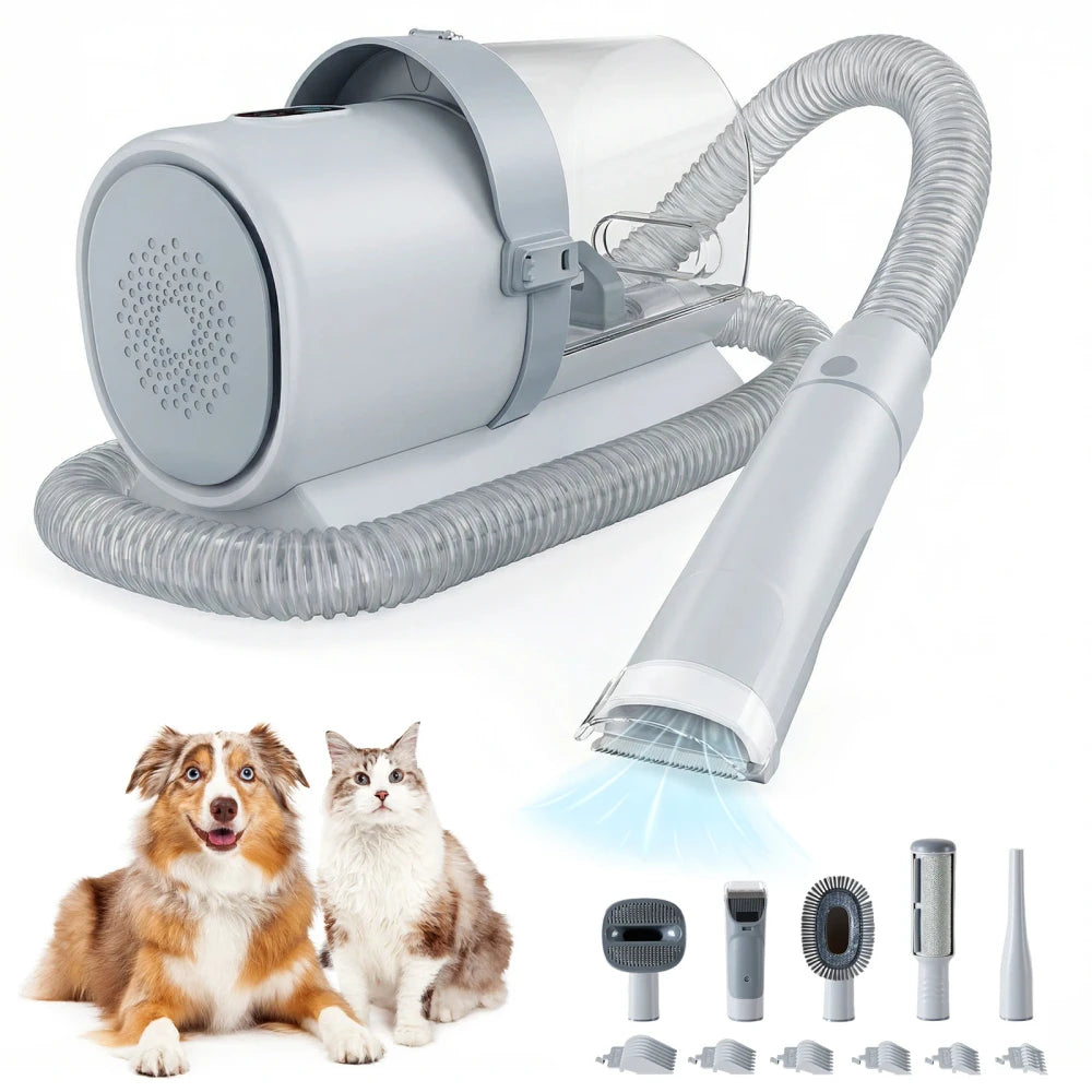 5-in-1 Cordless Pet Grooming Vacuum